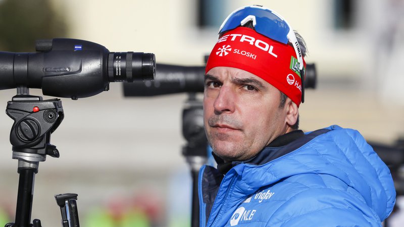 Fotografija: Nemec Ricco Gross je po dveh letih končal trenersko poglavje v slovenwski biatlonski reprezentanci. FOTO: Matej Družnik/Delo
