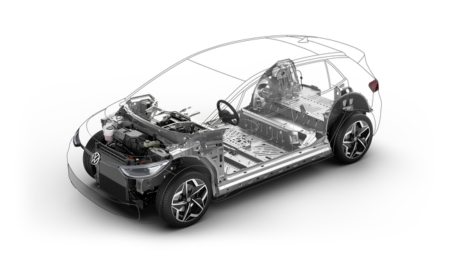 Volkswagen s svojo povsem novo platformo očitno stavi na baterijske električne avtomobile. Foto Volkswagen