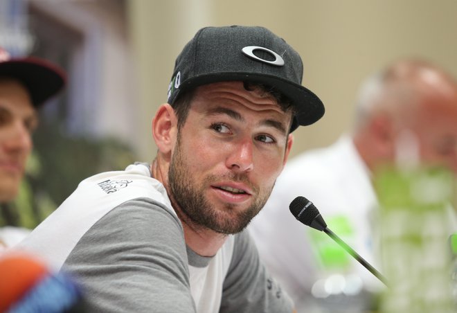 Mark Cavendish se veseli sodelovanja s slovenskimi kolesarji.&nbsp; FOTO: Tadej Regent