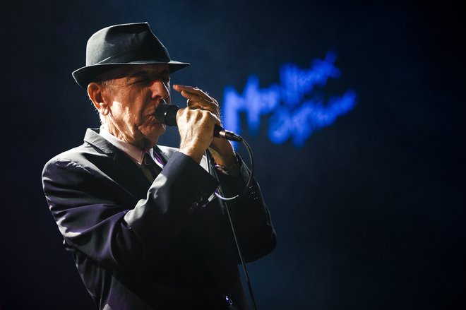 Leonard Cohen je imel litovske korenine. FOTO: Valentin Flauraud/Reuters