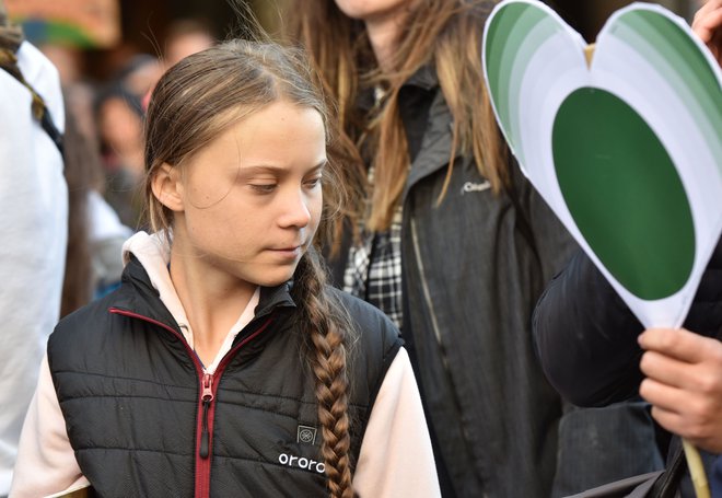 Greta Thunberg je bila ob zavrnitvi nagrade Nordijskega sveta kritična tudi do švedske oblasti. FOTO: Don Mackinnon/AFP