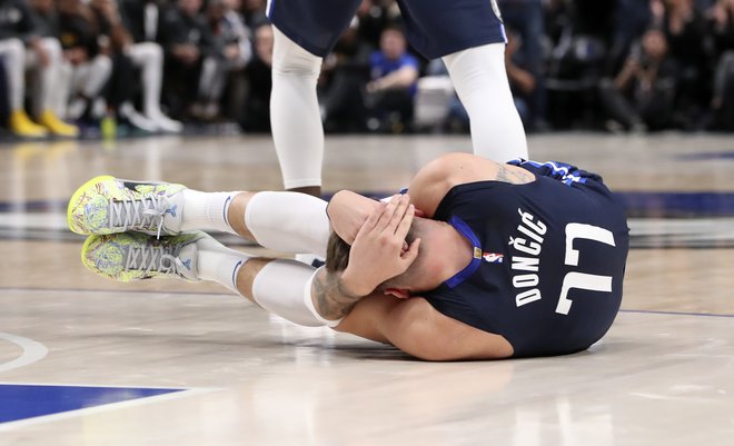 Dončić je utrpel tudi poškodbe. Foto Kevin Jairaj Usa Today Sports