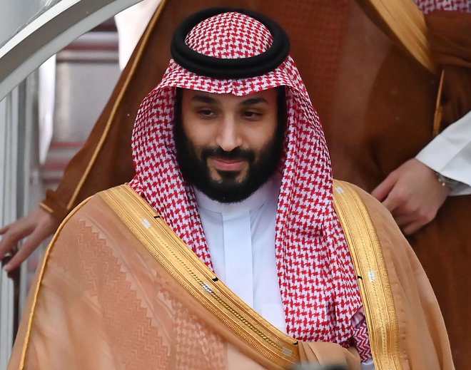 Savdski prestolonaslednik Mohamed bin Salman. FOTO: Charly Triballeau/AFP