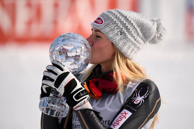 &raquo;Minula sezona je bila izjemna, morda celo preveč. Zato moram biti tudi realna,&laquo; je pri novih ciljih previdna Mikaela Shiffrin. FOTO: Reuters