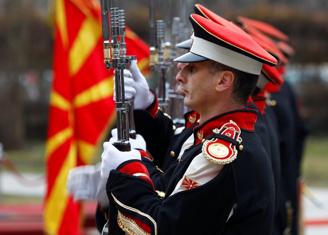 Vstop Severne Makedonije v Nato bi lahko bil potrjen že na decemberskem vrhu zavezništva v Londonu. Foto Reuters
