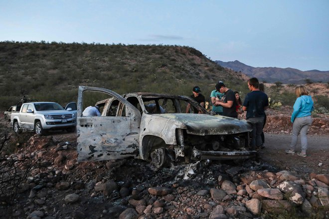 Žrtve so pripadale veji mormonov, ki živijo na obmejnem območju in imajo pogosto dvojno mehiško-ameriško državljanstvo. FOTO: Herika Martinez/AFP