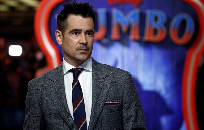 Colin Farrell med evropsko premiero Dumba. FOTO: Henry Nicholls/Reuters