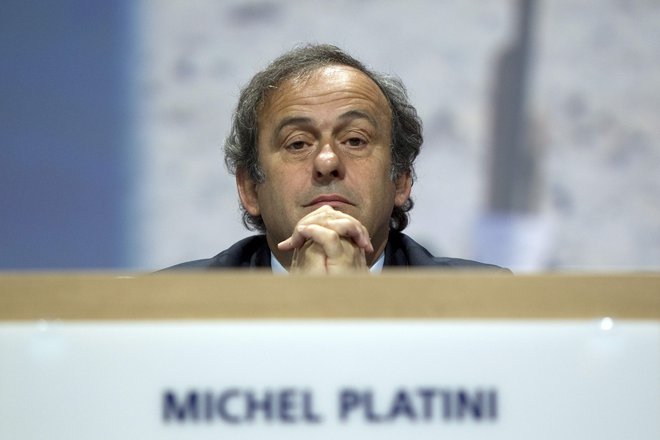 Michel Platini zahteva 7,2 milijona evrov povračila. FOTO: Sebastian Derungs/AFP