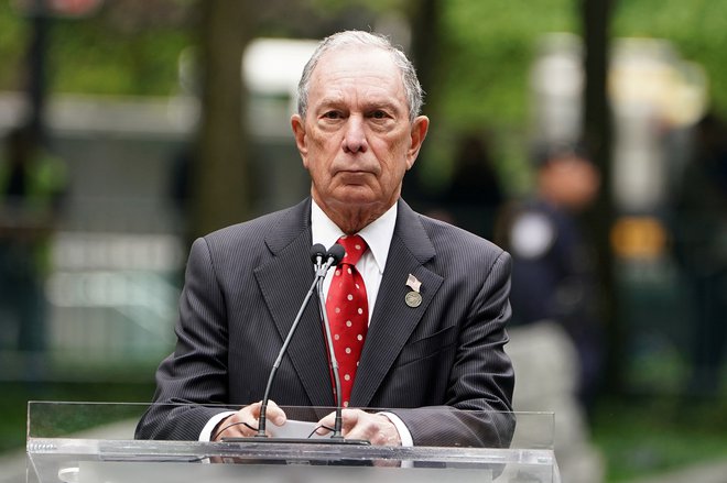 Michael Bloomberg je bil župan New Yorka od leta 2002 do 2013. FOTO: Carlo Allegri/Reuters