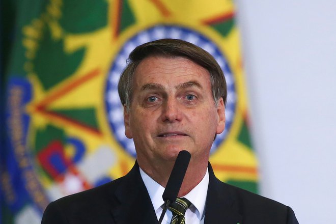 Srečanja se bo udeležil tudi&nbsp;brazilski predsednik Jair Bolsonaro. FOTO: AFP
