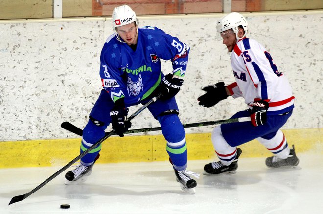 Žiga Jeglič je pred dnevi prvič po februarju 2018 spet oblekel dres slovenske repreznetance. FOTO: Roman Šipić/Delo