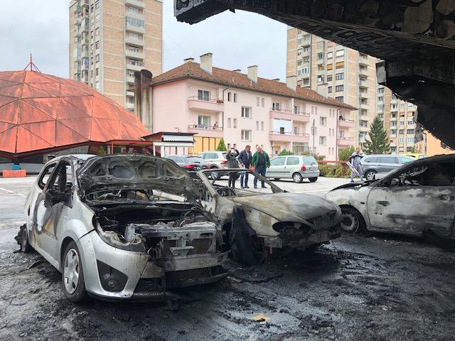 Požar v Trbovljah. FOTO: Jure Eržen/Delo