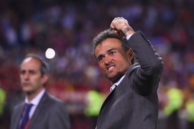 Novi, stari selektor Španije Luis Enrique se je opomogel po tragični izgubi hčerke Xane in bo na euro vodil Španijo. FOTO: AFP