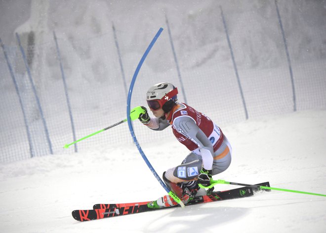 Henrik Kristoffersen je na uvodnem veleslalomu sezone pred enim mesecem razočaral z 18. mestom, danes pa je na slalomu v Leviju pokazal svojo veličino z 18. zmago v karieri. FOTO: AFP