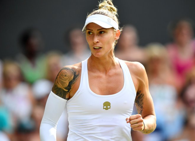 Polona Hercog bi lahko v Wimbledonu iztržila še več. FOTO: Reuters