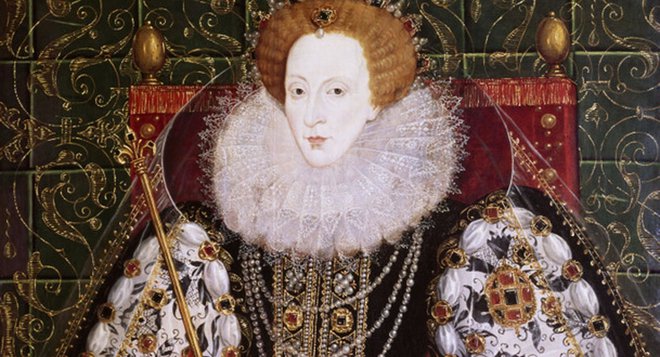 Kraljica Elizabeta I. je Angliji vladala konec 16. in v začetku 17. stoletja in za zabavo tudi prevajala rimske klasike. FOTO: Royal Museum Greenwich