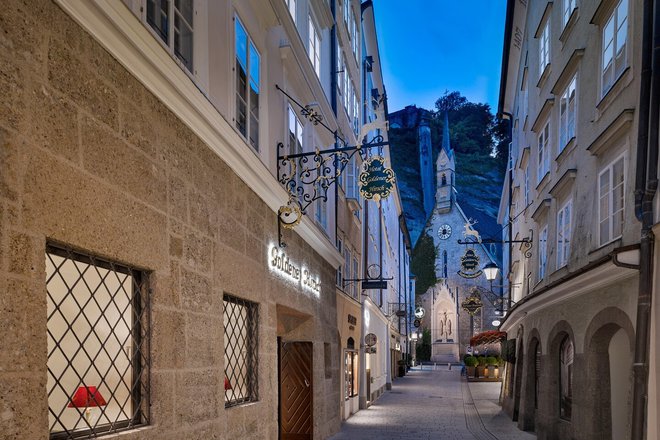 Luksuz na salzburški osrednji ulici: Getreidegasse 37. Fotografije promocijsko gradivo