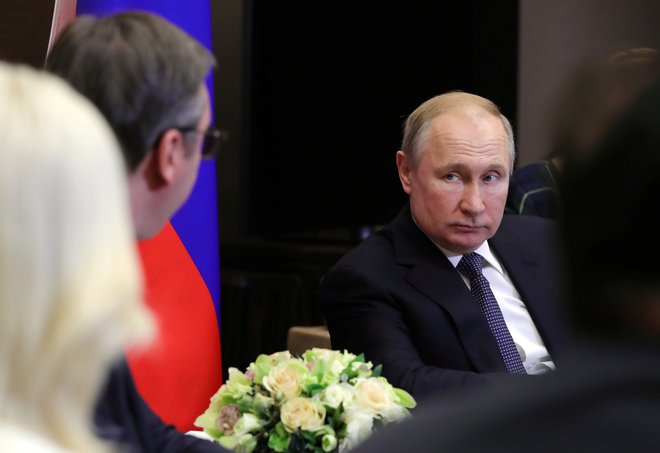 V ruskih medijih so v zadnjih dnevih napovedovali, da bo ta vrh moral odgovoriti na vprašanje, ali bo Srbija ključna zaveznica Rusije v regiji.&nbsp;Foto: Reuters