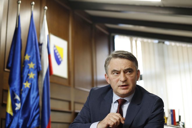 Željko Komšić, član predsedstva Bosne in Hercegovine. FOTO: Leon Vidic/Delo