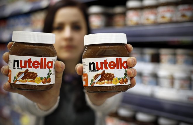 Italijanska nutella vsebuje turške lešnike. FOTO: Blaž Samec