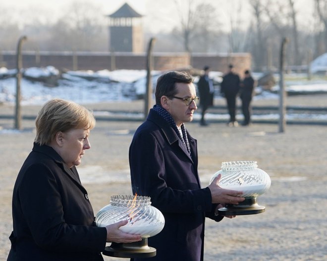 27. januarja bo minilo 75 let, odkar je Auschwitz osvobodila rdeča armada. FOTO: Janek Skarzynski/AFP