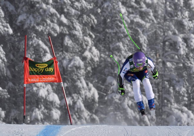 V Lake Louise v Kanadi je bila Ilka Štuhec šele 20., v St. Moritzu pa bila celo zunaj trideseterice. FOTO: USA TODAY Sports