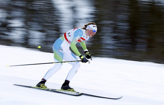 Anamarija Lampič je bila presenečena nad razpletom tekme na 10 km. FOTO: Matej Družnik/Delo