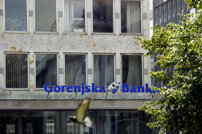 Gorenjska banka, poslovalnica na Dalmatinovi. FOTO: Uroš Hočevar/Delo