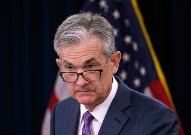 Predsednik Fed  Jerome Powell. FOTO:Foto Andrew Caballero-reynolds/Afp