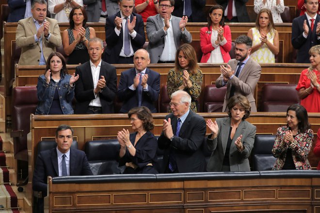 Španski poslanci in senatorji &raquo;bodo (zopet) brez dela&laquo;. FOTO: Sergio Perez/Reuters