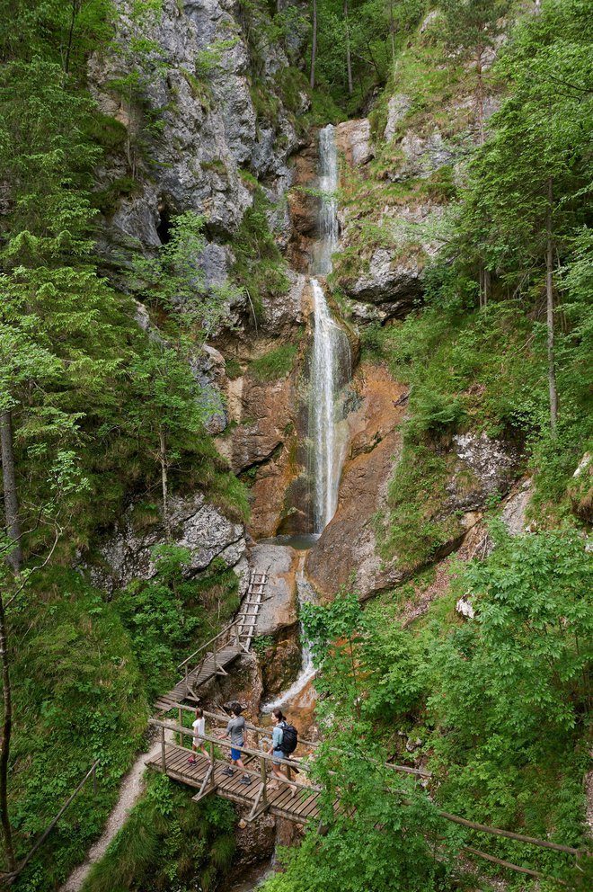 Repov slap v Podvolovljeku. FOTO: Tomo Jeseničnik/visitsavinjska.com