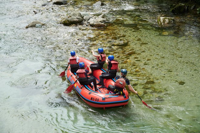 Kanjoning, rafting, kajak in ribištvo so pomemben del lučkega turizma. FOTO: Tomo Jeseničnik/visitsavinjska.com