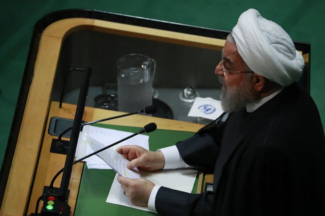 Rohani je dejal,&nbsp;da ga ne zanima niti &raquo;spominska fotografija&laquo; s Trumpom. Foto: Yana Paskova/Reuters