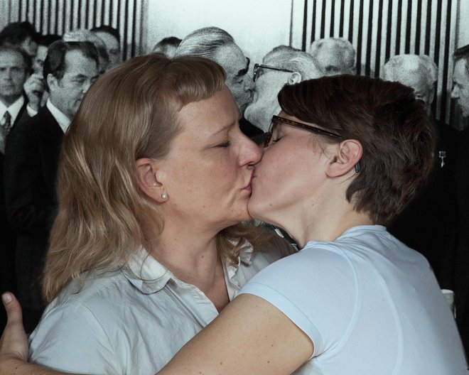 Kako uspodni so poljubi preteklosti? Foto Wenke Seemann Delo