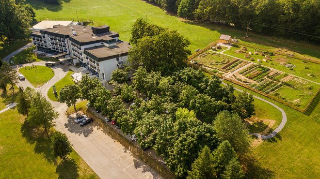 Hotel Šport na Otočcu 4* ima svoj organski zelenjavni vrt. Foto: Terme Krka