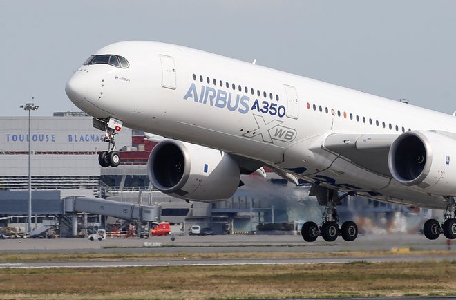 &nbsp;Airbus A350. FOTO: Regis Duvignau/Reuters