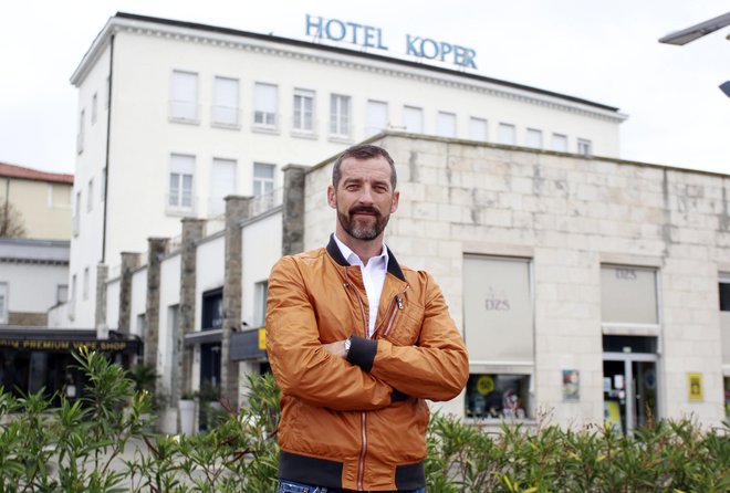 Podjetnik Aleš Piščanc napoveduje novo podjetniško zgodbo s Hotelom Koper. FOTO: Roman Šipić/Delo