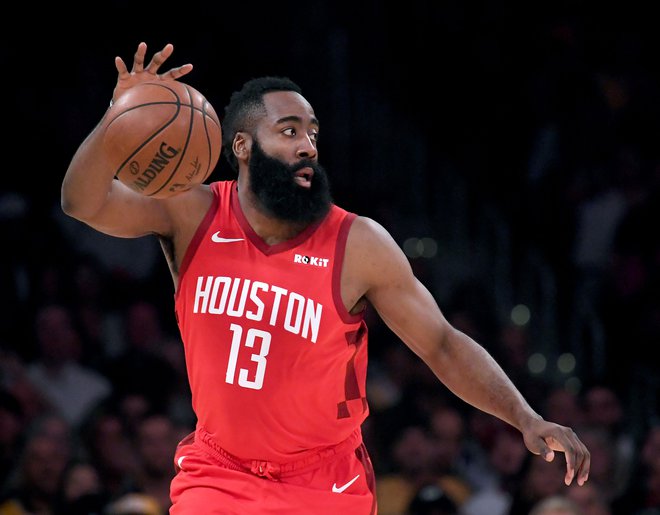 James Harden je največji zvezdnik Houstona. FOTO: AFP