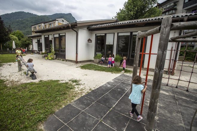 Stari vrtec je bil povsem dotrajan in ni ustrezal standardom. FOTO: Voranc Vogel/Delo