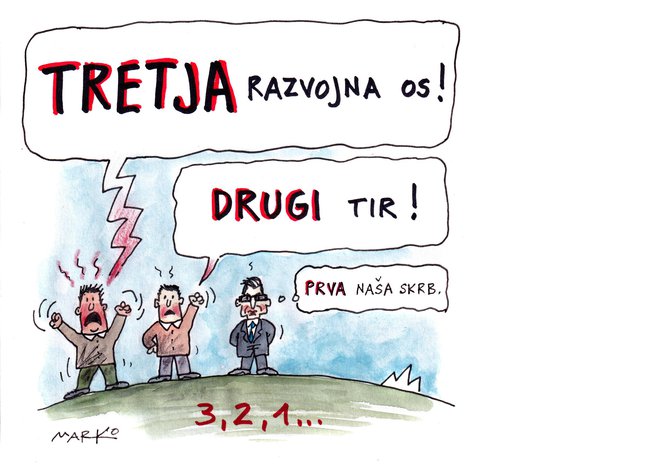 Zdaj so na potezi poslanci.Karikatura: Marko Kočevar&nbsp;