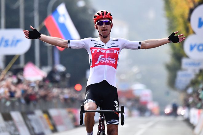 &nbsp;Bauke Mollema je presenetil Rogliča. Foto: AFP