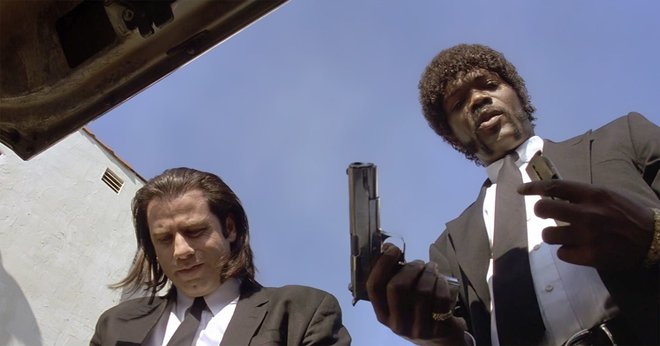 John Travolta menda ni bil prva izbira za Vincenta Vego. Ob bok mu je Tarantino postavil Samuela L. Jacksona.<br />
Foto arhiv Youtuba