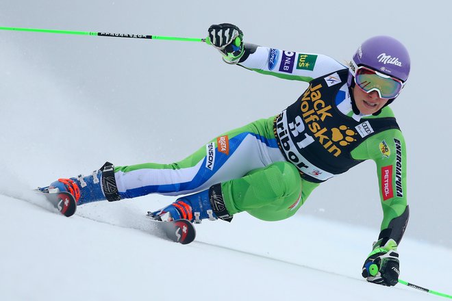 Ilka Štuhec bo sezono začela čez dva meseca prek luže. FOTO: Tomi Lombar