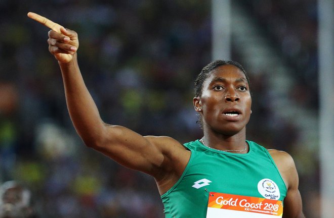 Južnoafričanka Caster Semenya ni smela nastopiti na SP v Dohi. FOTO: Reuters