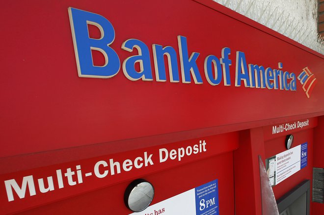 Bank of America zdaj ne poskuša povečati dobička z zniževanjem stroškov in enkak trend je opaziti pri drugih ameriških bankah. Foto Reuters