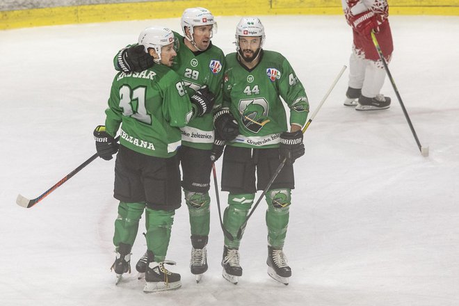 Ljubljančani so bili že drugič za gol prekratki. FOTO: Voranc Vogel/Delo