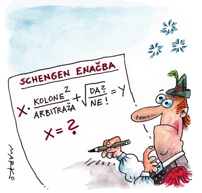 Karikatura: Marko Kočevar&nbsp;