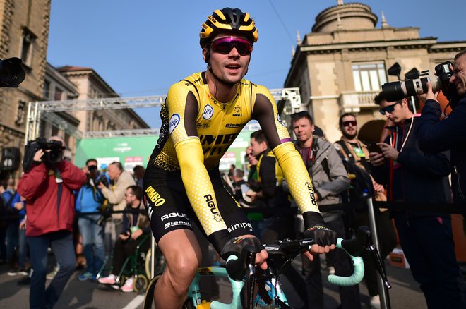 Primož Roglič je potrdil, da bo prihodnje leto nastopil na Tour de France. FOTO: AFP