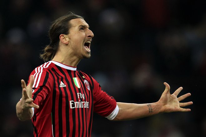 Zlatan Ibrahimović bo spet Milanov rdeče-črn. FOTO: Reuters