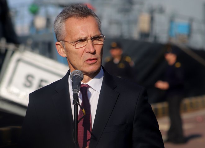 Generalni sekretar Nata Jens Stoltenberg verjame v dialog z Rusijo, &raquo;če je kontekst pravi&laquo;. FOTO: AFP